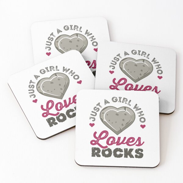 Item preview, Just a Girl Who Loves Rocks Rock Collector Rockhound designed and sold by jaygo.