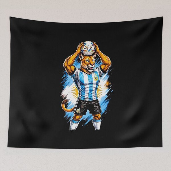 Item preview, Argentina Mascot World Cup 2026 Football Power designed and sold by Not Hugo.