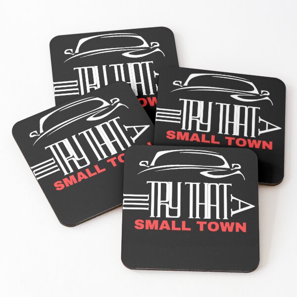 Item preview, Try That In A Small Town Car Enthusiast Typography Art designed and sold by ascendzero.