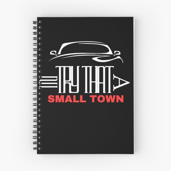 Item preview, Try That In A Small Town Car Enthusiast Typography Art designed and sold by ascendzero.