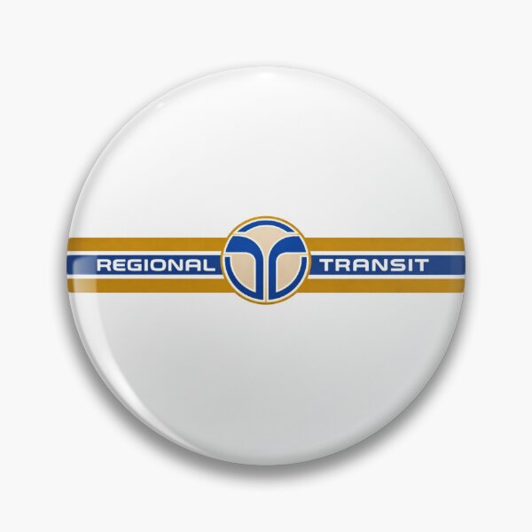 Item preview, Sacramento Regional Transit livery and emblem 1970's - early 1990's version designed and sold by StopRequest.