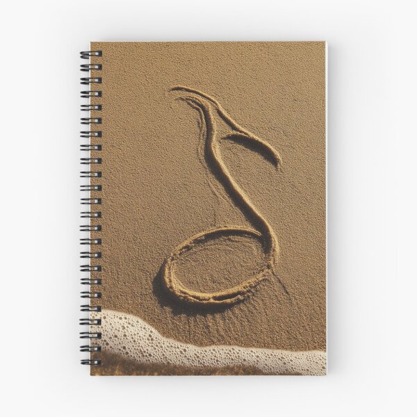 Item preview, Eighth Note Inscription In Sandy Shoreline designed and sold by chase-thewave.