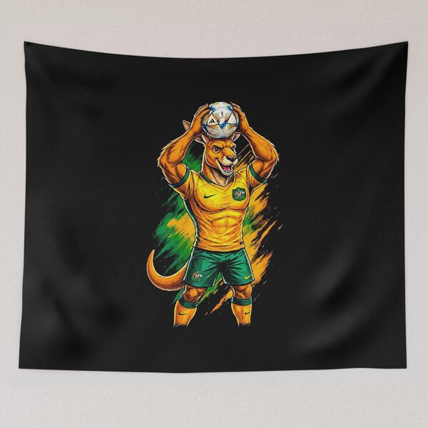 Item preview, Australia Mascot World Cup 2026 Football Power designed and sold by Not Hugo.
