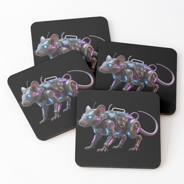 Item preview, Neon Scavenger Rat designed and sold by SynthRaccoon.