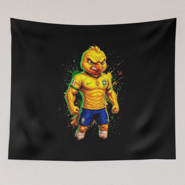 Item preview, Brazil Mascot World Cup 2026 Football Power designed and sold by Not Hugo.