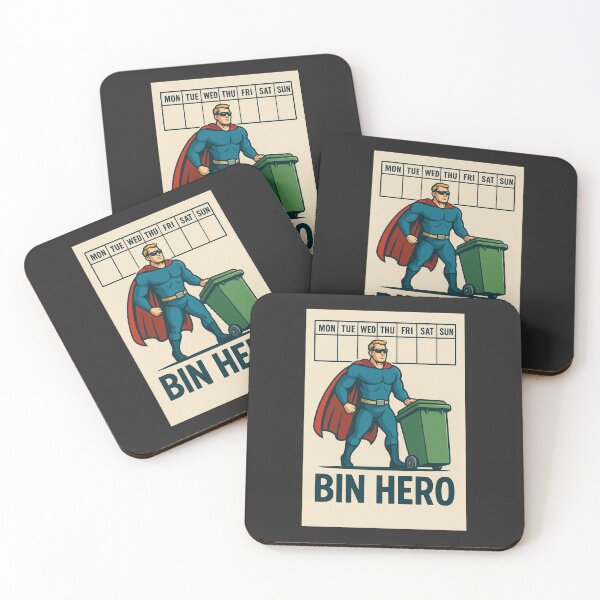 Item preview, Bin Hero Funny Everyday Worker Design designed and sold by Hornace88studio .