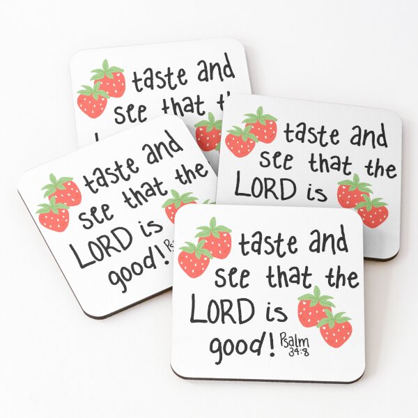 Item preview, Psalm 34:8 designed and sold by Ash Tree Designs.