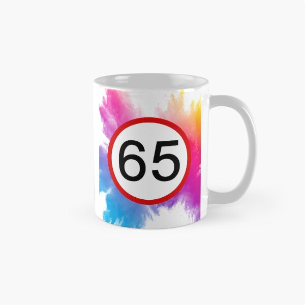 Item preview, Speed Limit 65, Road Sign, Age Sign, Novelty Sign, Rainbow  designed and sold by AASparksDesigns.
