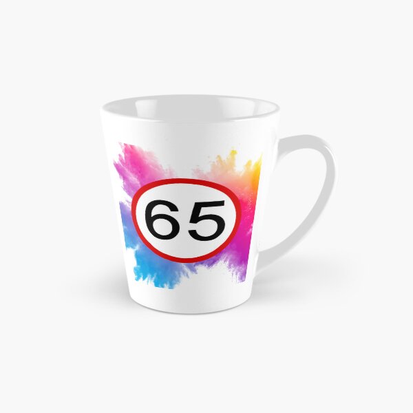 Item preview, Speed Limit 65, Road Sign, Age Sign, Novelty Sign, Rainbow  designed and sold by AASparksDesigns.
