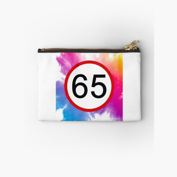Item preview, Speed Limit 65, Road Sign, Age Sign, Novelty Sign, Rainbow  designed and sold by AASparksDesigns.