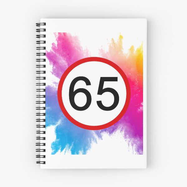 Item preview, Speed Limit 65, Road Sign, Age Sign, Novelty Sign, Rainbow  designed and sold by AASparksDesigns.