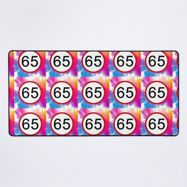Item preview, Speed Limit 65, Road Sign, Age Sign, Novelty Sign, Rainbow designed and sold by AASparksDesigns.