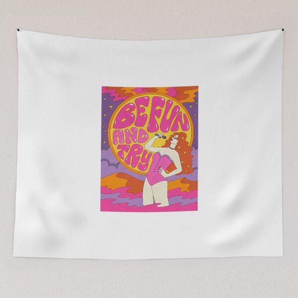 Item preview, Be Fun And Try  designed and sold by QueenGilbert.