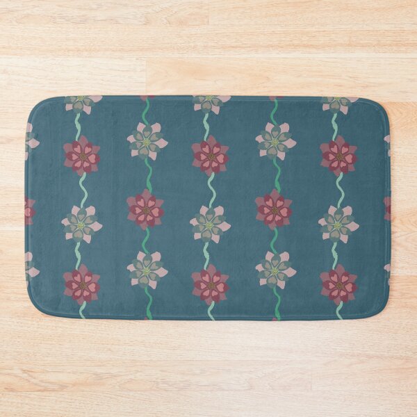 Item preview, Watercolor Vertical Stripes Mauves on Teal designed and sold by Digitalmyth's Designs.