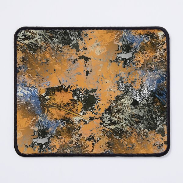 Item preview, Rustic Textured Gunge Abstract in Yellow designed and sold by Artistestella.
