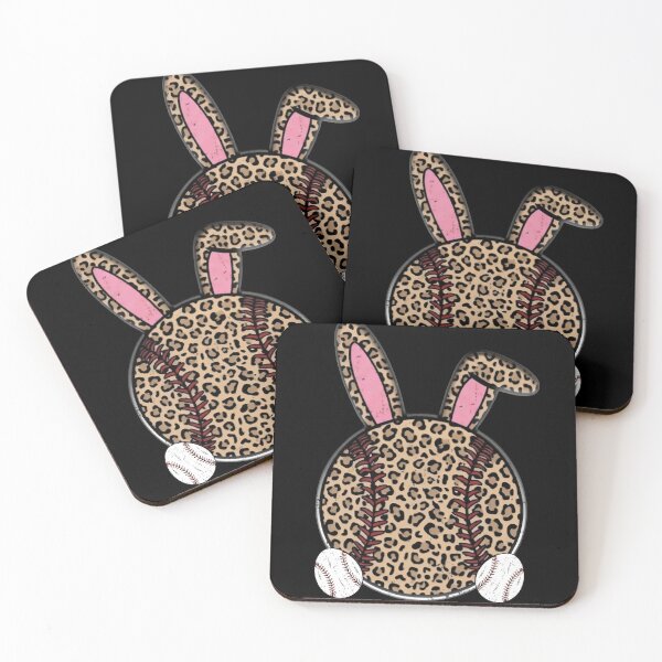 Item preview, Leopard Baseball Bunny Ears Shirt designed and sold by KIROSALS.