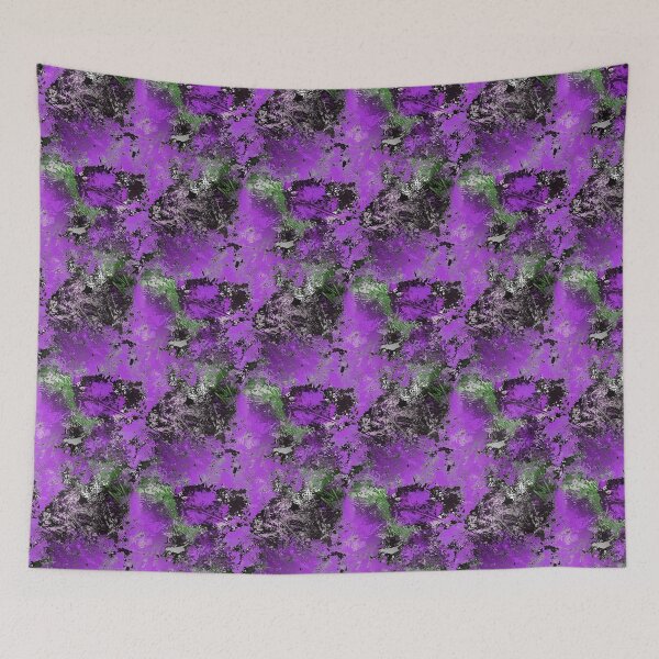 Item preview, Rustic Textured Gunge Abstract in Purple designed and sold by Artistestella.