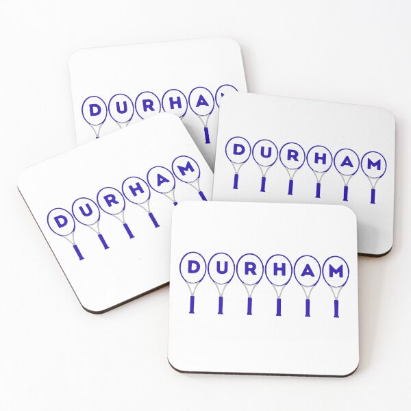 Item preview, Duke fan art Durham North Carolina Tennis Preppy designed and sold by seaysaltcreates.