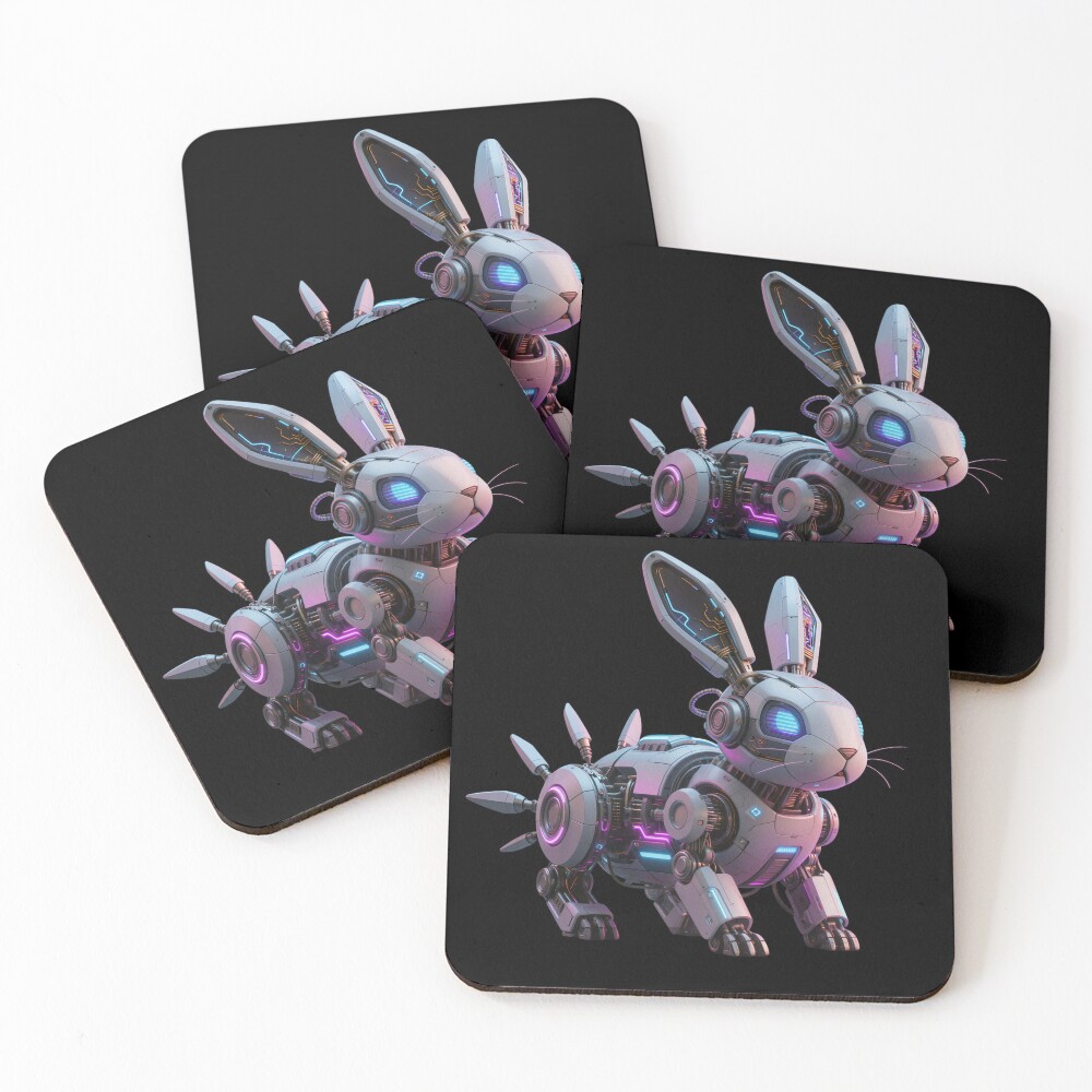 Item preview, Coasters (Set of 4) designed and sold by SynthRaccoon.