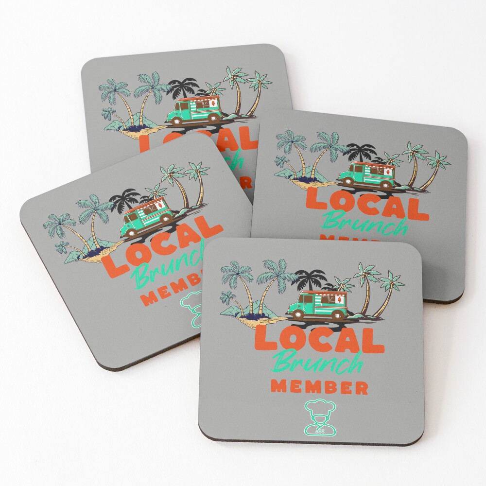 Item preview, Coasters (Set of 4) designed and sold by RiginalMerch.