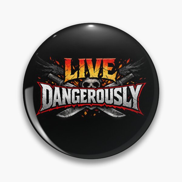 Item preview, LIVE DANGEROUSLY  designed and sold by shadow-bloom.
