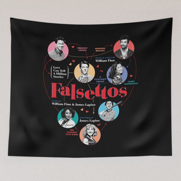 Item preview, Falsettos 2016 Poster designed and sold by pintharuad.