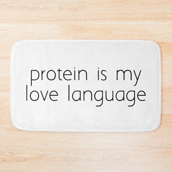 Item preview, protein is my love language designed and sold by Ice Breakers .