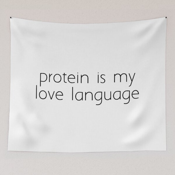 Item preview, protein is my love language designed and sold by Ice Breakers .