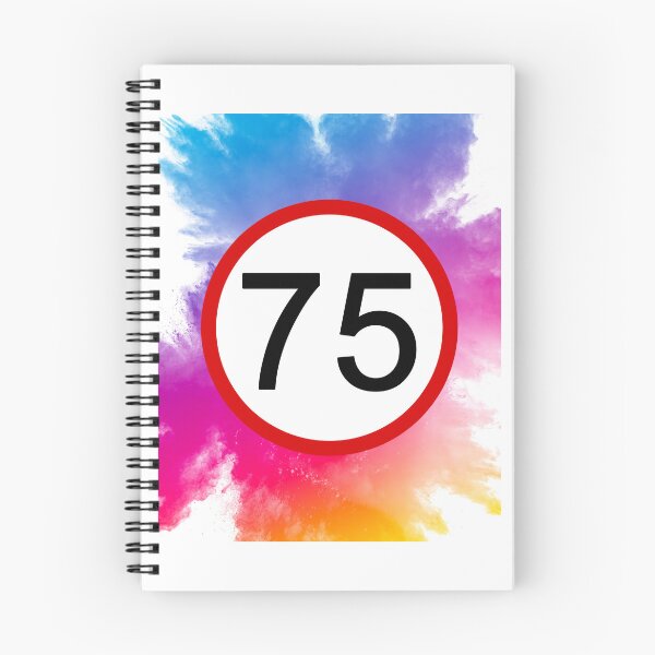 Item preview, Speed Limit 75, Road Sign, Age Sign, Novelty Sign, Rainbow  designed and sold by AASparksDesigns.