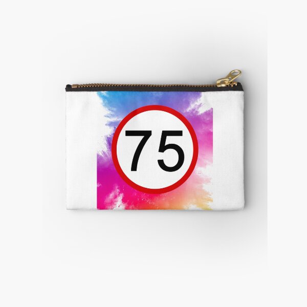 Item preview, Speed Limit 75, Road Sign, Age Sign, Novelty Sign, Rainbow  designed and sold by AASparksDesigns.