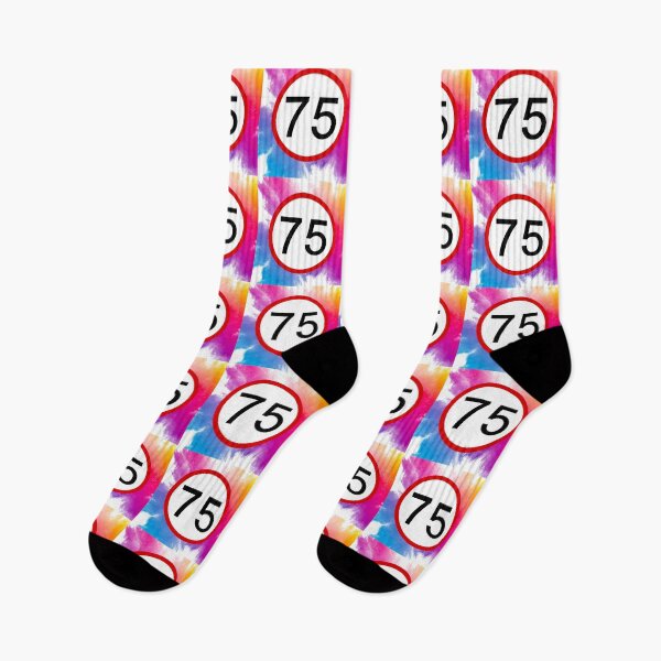 Item preview, Speed Limit 75, Road Sign, Age Sign, Novelty Sign, Rainbow  designed and sold by AASparksDesigns.