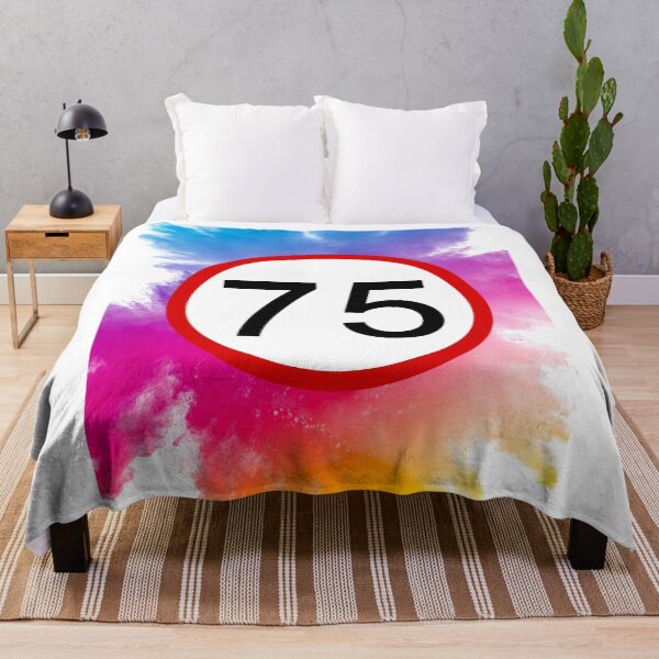 Item preview, Speed Limit 75, Road Sign, Age Sign, Novelty Sign, Rainbow  designed and sold by AASparksDesigns.