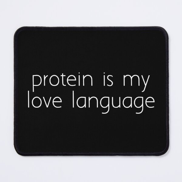 Item preview, protein is my love language designed and sold by Ice Breakers .