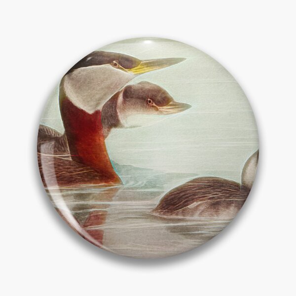 Item preview, Birds 1917 No 1 Grebes designed and sold by bloomingvine.