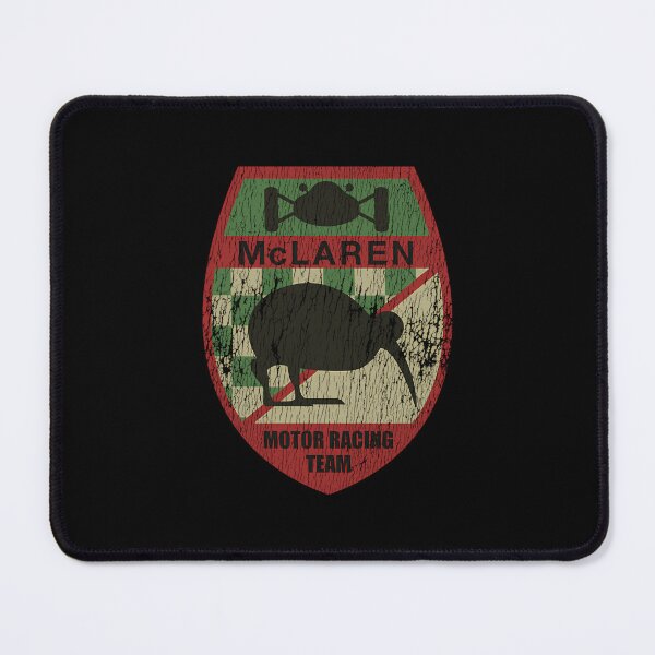 Item preview, Bruce Mclaren Motor Racing Team First Logo - 1963 - Aged Worn Print  designed and sold by KatrinaClyburn.