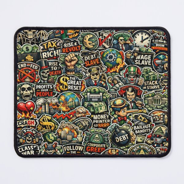 Item preview, Economic Crisis Stickerbomb – Political & Anti-Establishment StickerBomb designed and sold by Inked Legacy.