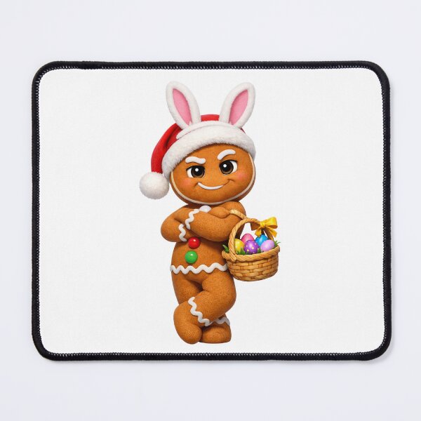 Item preview, Easter Christmas Gingerbread Man 2 designed and sold by Sillytoe.