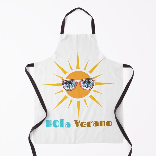 Item preview, Hola Verano Sun with Sunglasses Tropical Beach Design | Summer Vibes Spanish Quote | Vacation Aesthetic designed and sold by Aura Design.