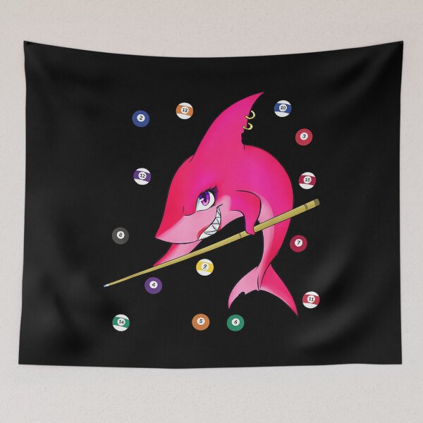 Item preview, Funny Billiards pool shark female designed and sold by RichardXRichard.