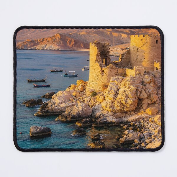 Item preview, Haql Castle, Tabuk, Saudi Arabia designed and sold by GoldenVerseArt.