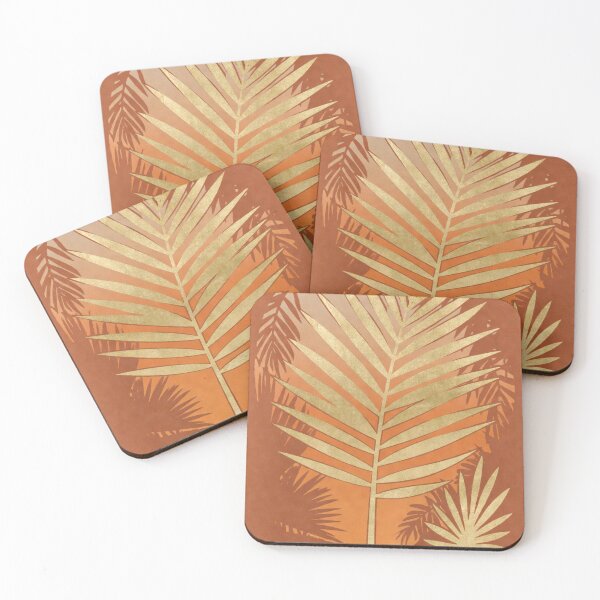 Item preview, Terracotta Sunset Palm Glow designed and sold by TommySpark.