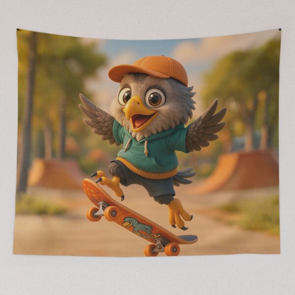 Item preview, Skater Sea Eagle designed and sold by Sillytoe.