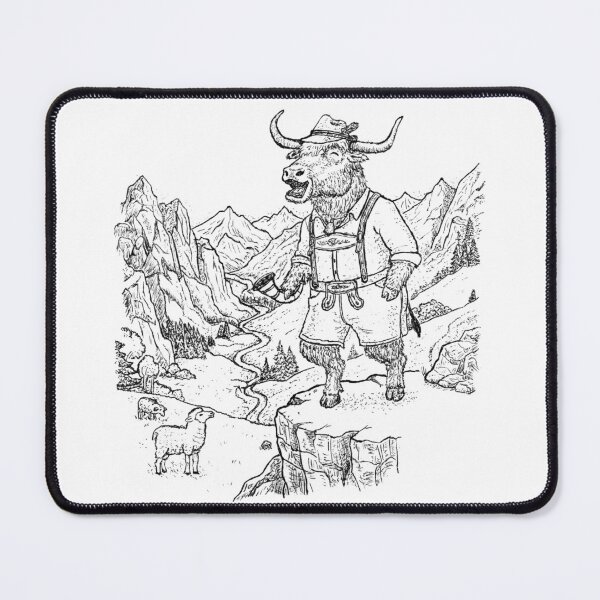 Item preview, Alpine Yodeler: The Yak of the High Peaks designed and sold by wbhny.