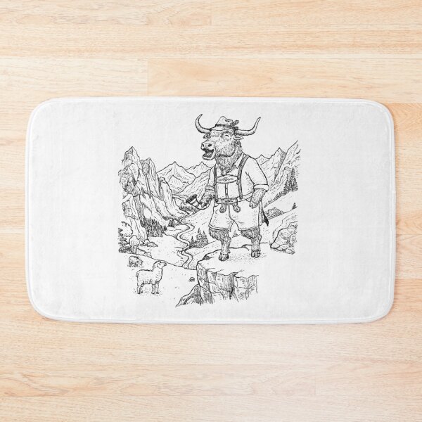 Item preview, Alpine Yodeler: The Yak of the High Peaks designed and sold by wbhny.