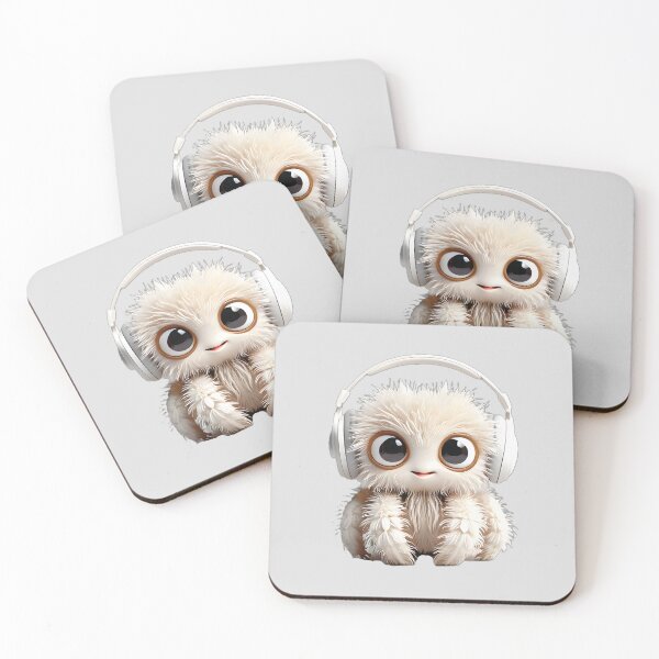 Item preview, Fluffy White Cloud Tarantula - Polished Wax Figure Style designed and sold by CuteSlothWorld.