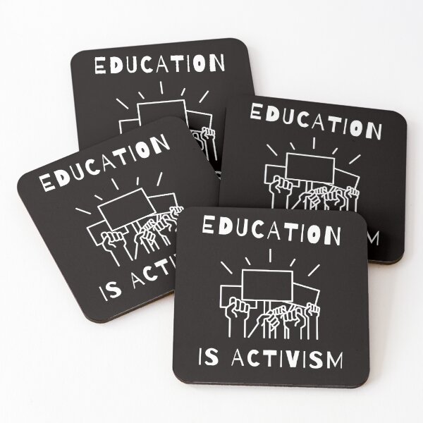 Item preview, La educación es activismo designed and sold by DoodleDarling.