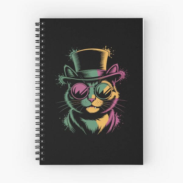Item preview, Mardi Gras Cat With Hat And Glasses Men Women Kids designed and sold by Rrettgison.