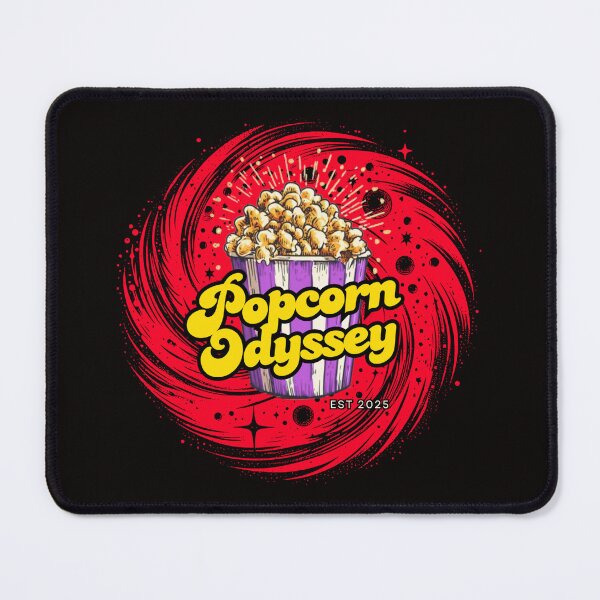 Item preview, Popcorn Odyssey Retro Cinema Vortex Logo 2 designed and sold by Popcorn Odyssey.