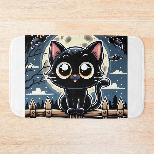 Item preview, BLACK CAT MOON designed and sold by GMICHAELSF.