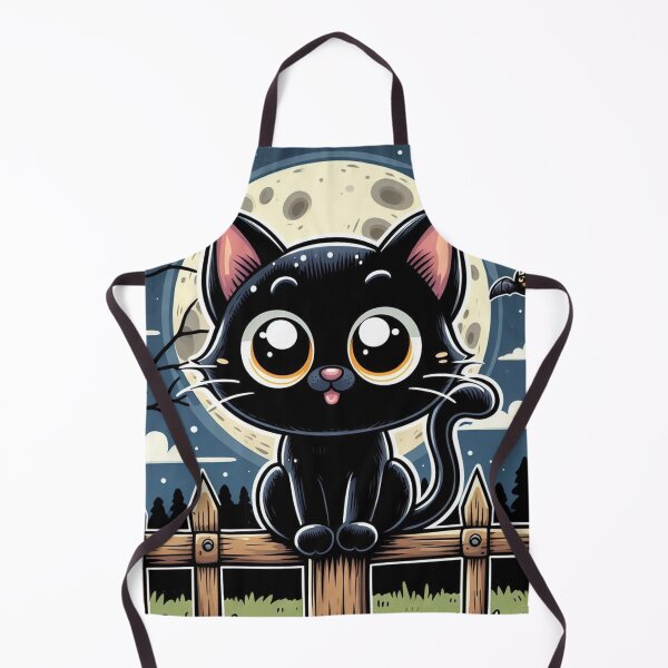 Item preview, BLACK CAT MOON designed and sold by GMICHAELSF.